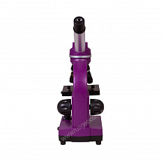 Микроскоп для школы Bresser Junior Biolux SEL 40–1600x, фиолетовый
