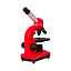 школьный Микроскоп Bresser Junior Biolux SEL 40–1600x, красный