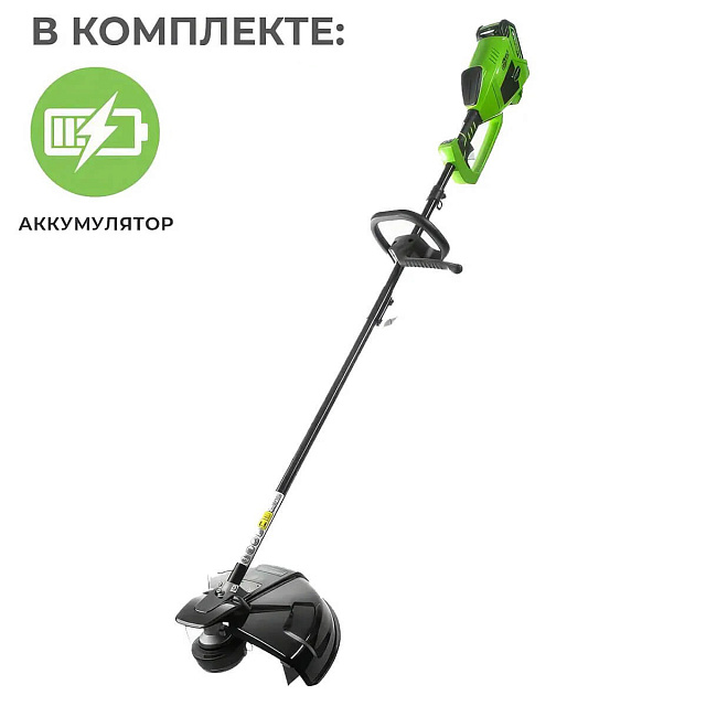 Greenworks GD40BC бесщеточный, 40V с АКБ 8 Ач, без ЗУ