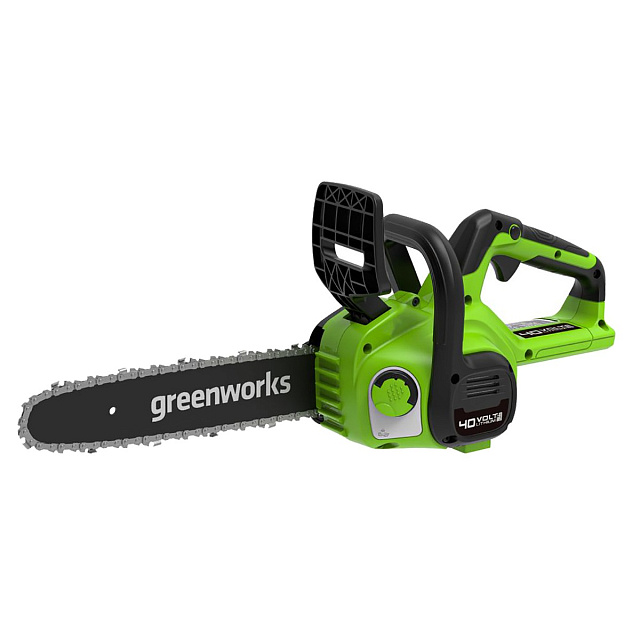 Цепная пила аккумуляторная Greenworks G40CS30IIK5 40V, 30см, c АКБ 5 Ач + ЗУ