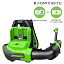 Воздуходувка аккумуляторная ранцевая Greenworks GD40BPG2 40V (281 км/ч) бесщеточная с АКБ 2 Ач с USB + ЗУ 5А быстрое