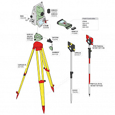 Электронный тахеометр Leica TS09plus R500 3  Arctic