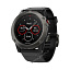 Часы с GPS Garmin Fenix 5X Sapphire серые с черным ремешком
