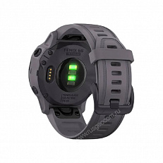 беговые Часы Garmin Fenix 6S Pro Solar аметистовый с темно-серым ремешком