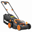 WORX WG779E.1 - 34см, 40V, 4Ач х2, ЗУ