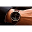 Garmin Vivomove HR серебряные с темно-коричневым кожаным ремешком часы