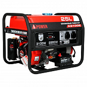 A-iPower A3100E - бензиновый генератор с электрозапуском
