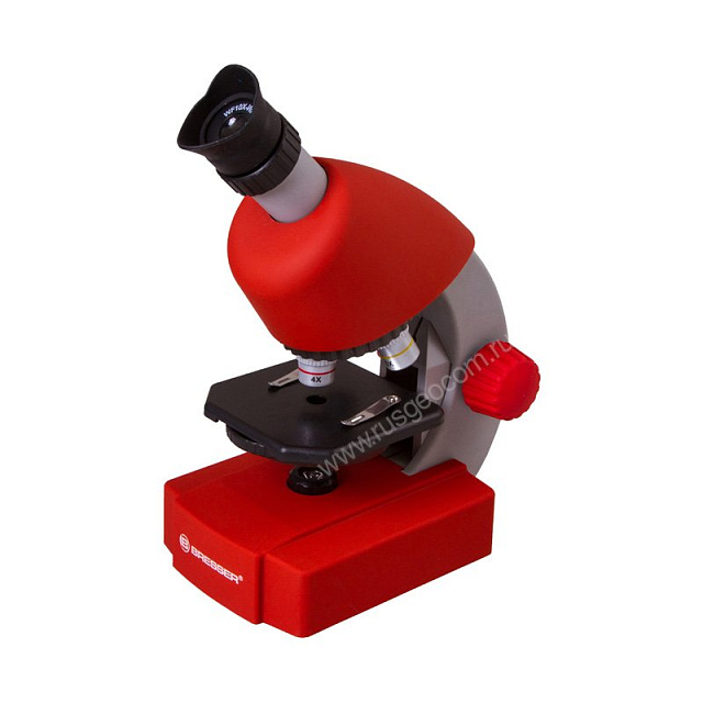 Микроскоп Bresser Junior 40x-640x, красный