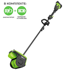 Greenworks GD40SS2, 40V с АКБ 2 А.ч. + ЗУ 2А