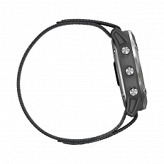 умные Часы Garmin Enduro стальной корпус и серый нейлоновый ремешок UltraFit