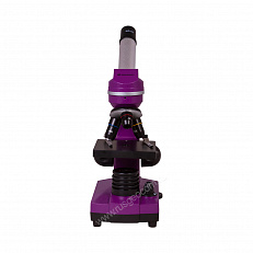 Микроскоп школьный Bresser Junior Biolux SEL 40–1600x, фиолетовый