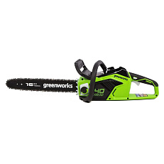 Цепная пила аккумуляторная Greenworks GD40CS18 40V (40см) без АКБ и ЗУ